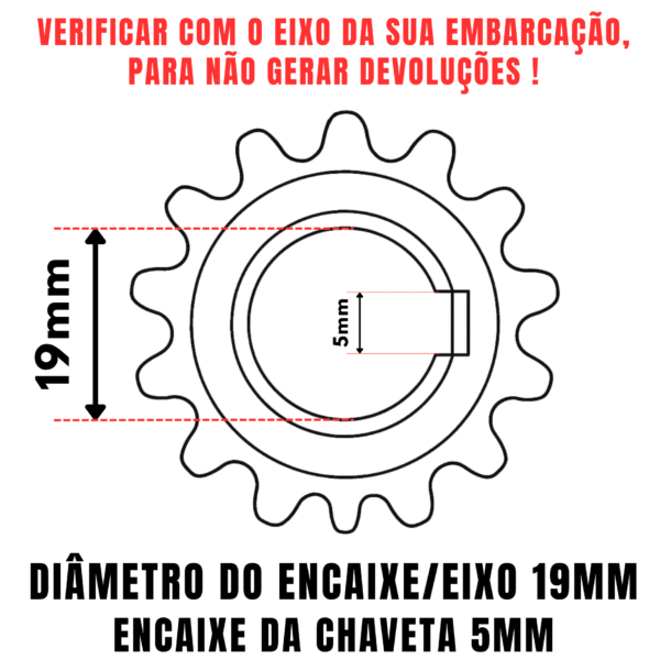 Volante Náutico Universal 35cm Alumínio com preto – Para Lanchas e Barcos de Pequeno e Médio Porte - Imagem 2