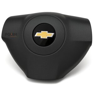 Tampa da Buzina para Chevrolet Vectra 2006 a 2010 – Modelo sem Airbag Emblema preto