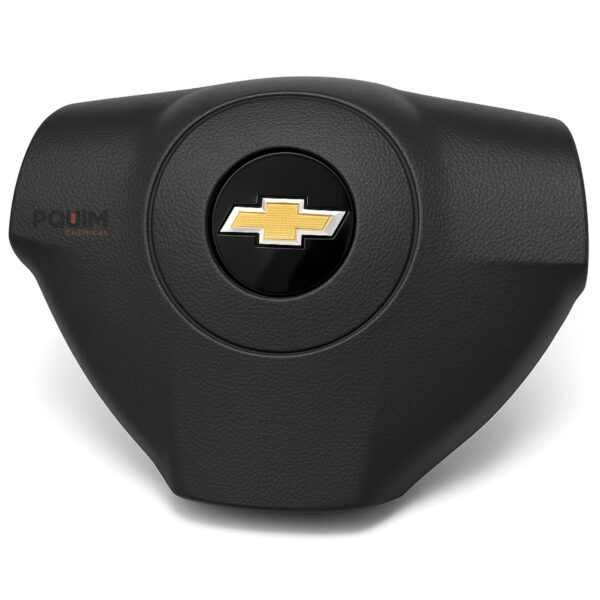 Tampa da Buzina para Chevrolet Vectra 2006 a 2010 – Modelo sem Airbag Emblema preto