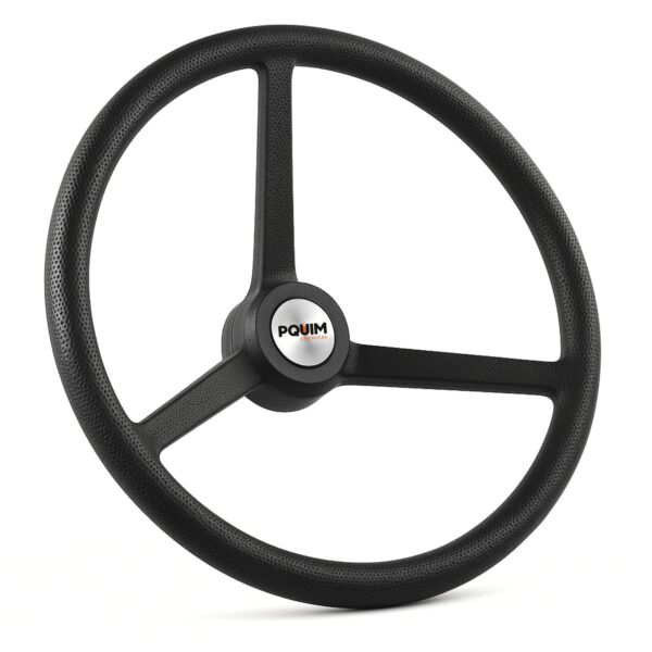 Volante Direção Trator  Valmet 62/65/68/78/85/86/110/118/128/138/148 3 Raios Preto 225141